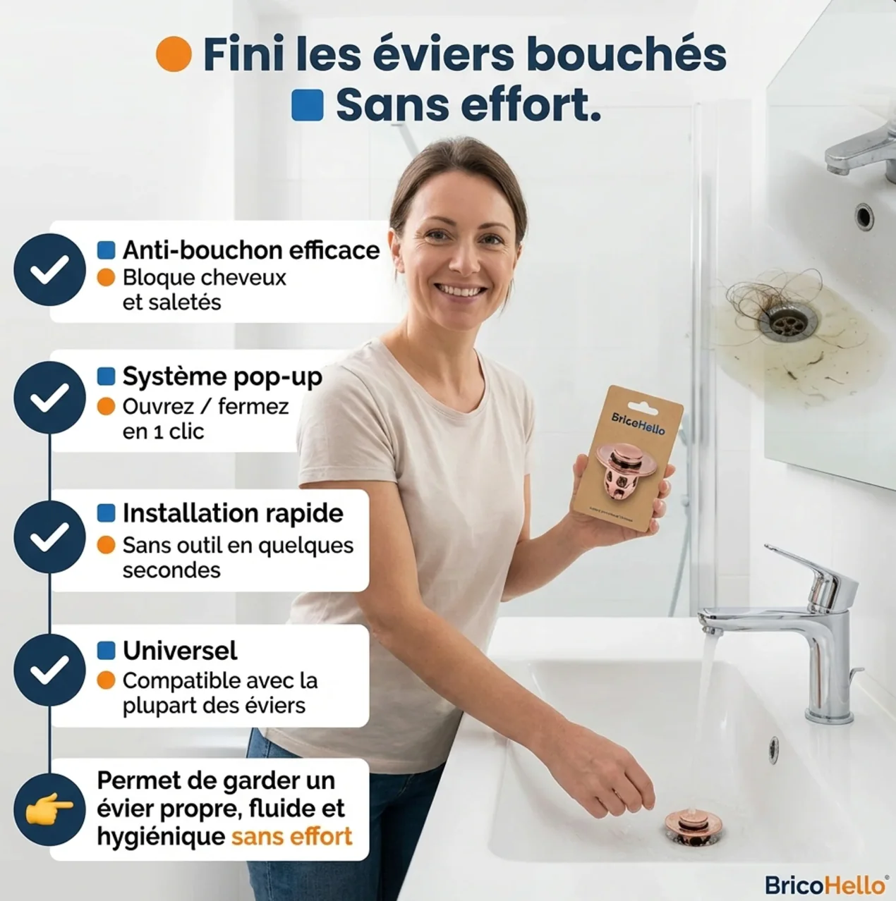 Bouchon d'évier Indestructible - Image 4
