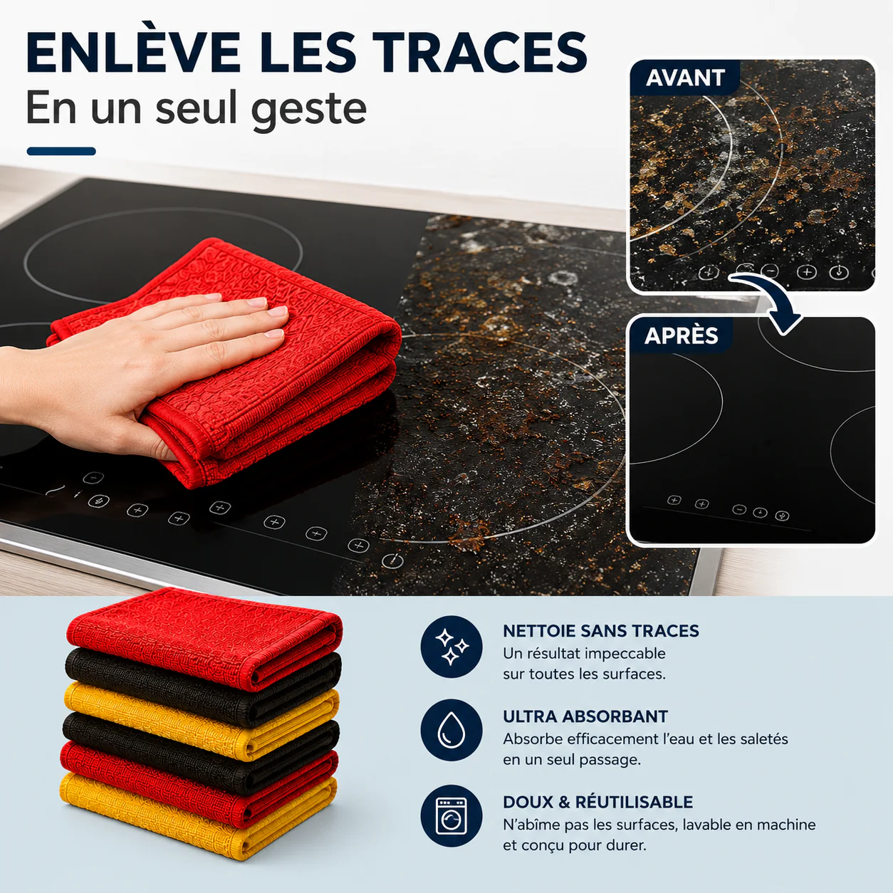 CleanTop - Chiffon de nettoyage révolutionnaire - Image 5