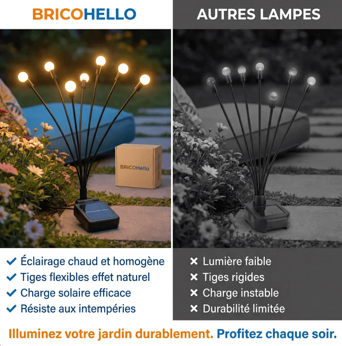 Lampes Lucioles Solaires - Image 5