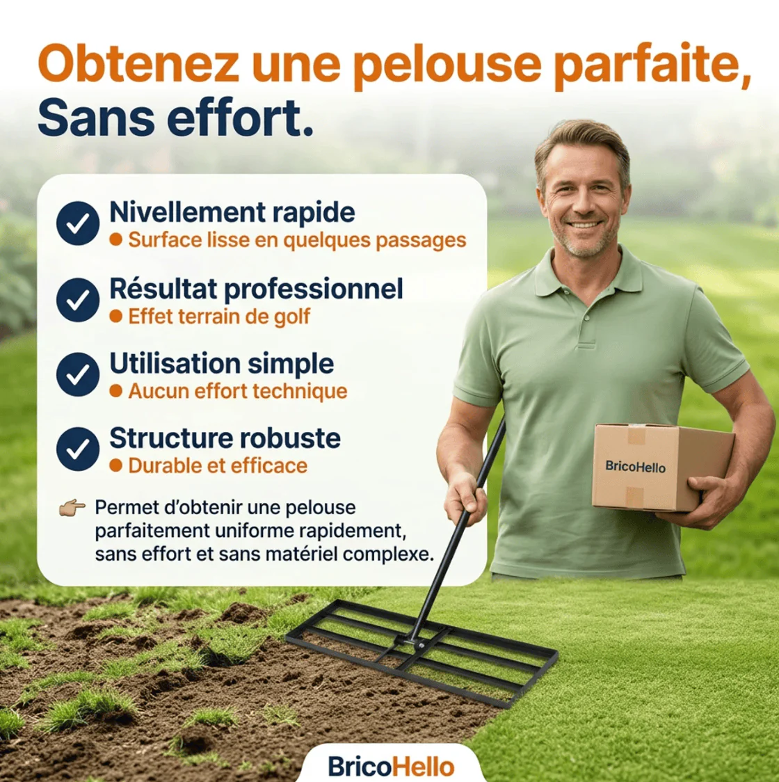 Niveleur de pelouse révolutionnaire - Image 4
