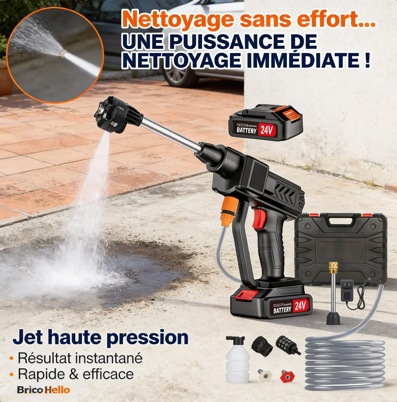 Pistolet arroseur haute pression R2