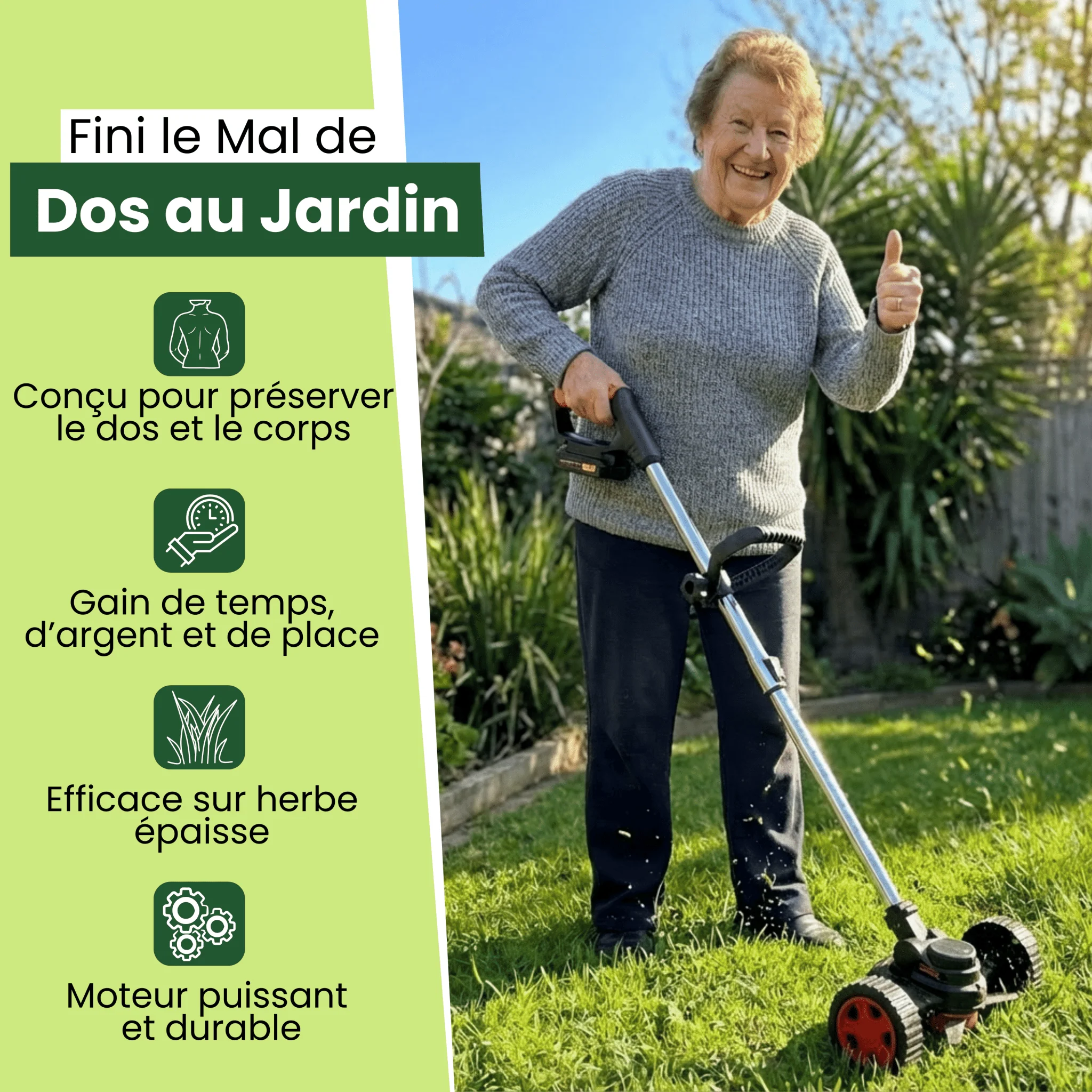 Taille Herbe 3 en 1 révolutionnaire - Image 2